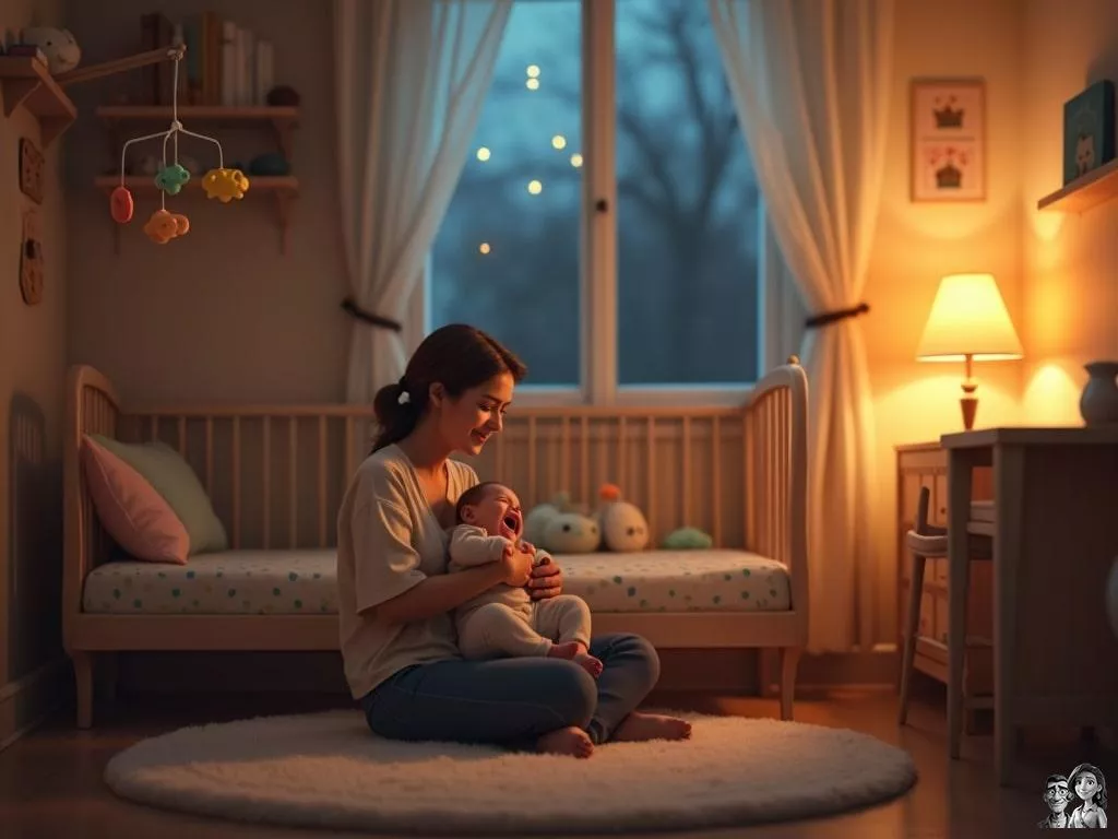 Pleurs du soir de bébé : les olutions bienveillantes pour l'apaiser