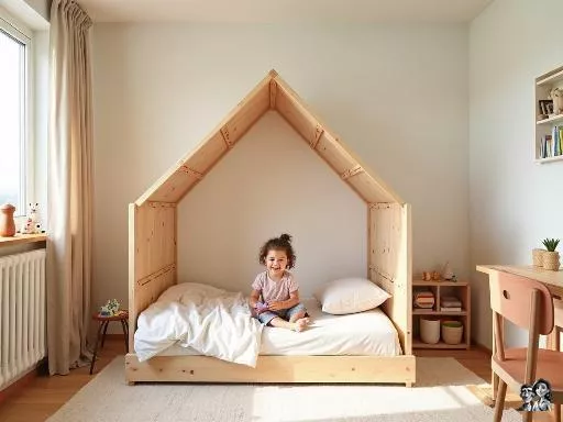 À partir de quel âge un enfant peut-il dormir dans un lit au sol ou un lit cabane Montessori ?
