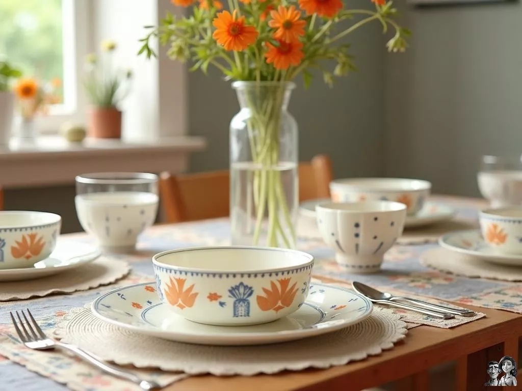 Les charmes insoupçonnés de la vaisselle vintage arcopal