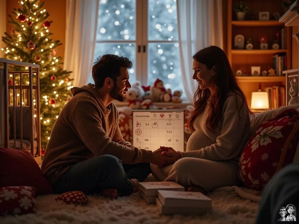 Quand tomber enceinte pour accoucher en décembre ?