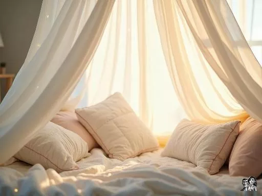 Transformez la chambre de votre enfant avec un ciel de lit cabane cosy et unique